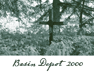 Photographie : st�le fun�raire retrouv�e � Basin Depot
