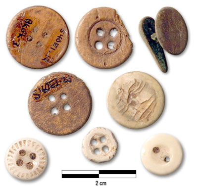 Photographie : boutons (Basin Depot 2000)