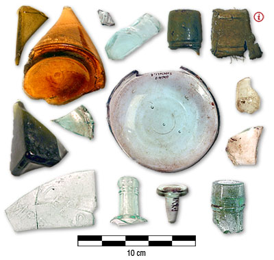 Photograph of bottles from Basin Depot 1999-2000