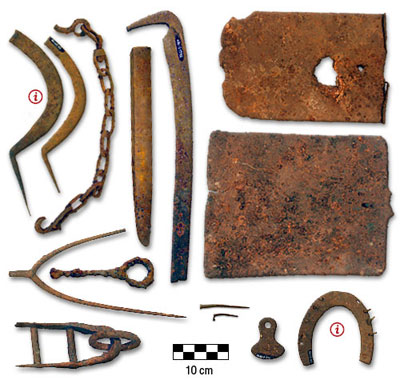 Photographie : outils (La ferme Egan)