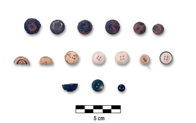 Photographie : boutons (La maison Lafleur)